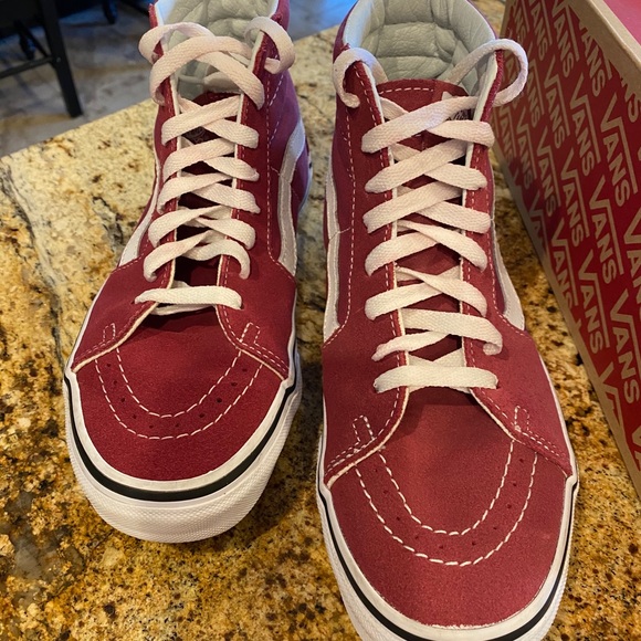 BNWT VANS Old Skool high top vans Wmns 7/Men’s 5.5 - Picture 6 of 6